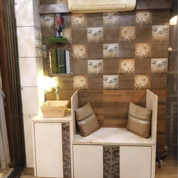 Floor Plan in 2.5 BHK Apartment at Madhav Sankalp, Gandhar Nagar – for Sale