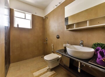 Bathroom in 3 BHK Apartment at SJR Palazza City, Sarjapur Road – for Rent