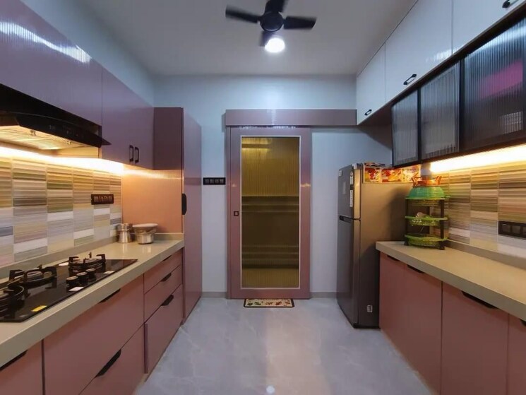 Kitchen, saket-towers-chs-ltd 2 Bedroom 820 Sq.Ft. Apartment In Saket Complex Thane 7880778