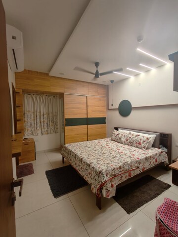 Bedroom in 2.5 BHK Apartment at Aparna Sarovar Zenith, Nallagandla – for Rent