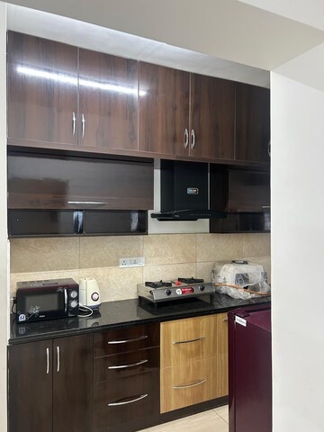 Kitchen in 2 BHK Apartment at Prestige High Fields, Gachibowli – for Rent