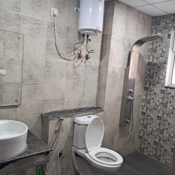 Bathroom in 3 BHK Apartment at Ambala Highway – for Rent
