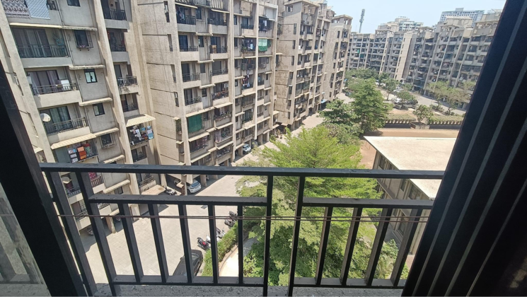 Balcony, raunak-city-phase-3 1 Bedroom 607 Sq.Ft. Apartment In Khadakpada Thane 7880847