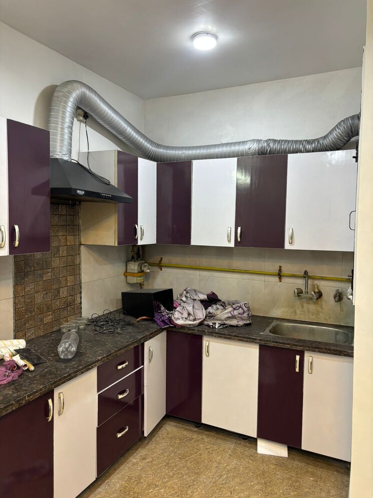 Kitchen, parakh-homes 2 Bedroom 900 Sq.Ft. Builder Floor In Gyan Khand I Ghaziabad 7880854