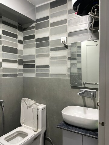 Bathroom in 1 RK Builder Floor at Vasant Kunj – for Rent