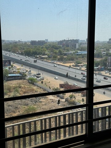 Balcony in 4 BHK Apartment at Goyal Olive Greens, Gota – for Rent