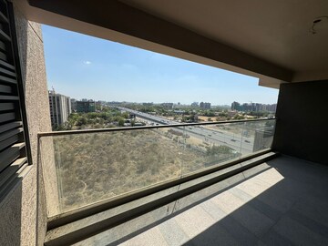Balcony in 4 BHK Apartment at Goyal Olive Greens, Gota – for Rent