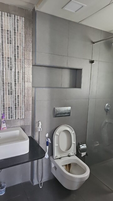 Bathroom in 3 BHK Apartment at Aditya Apartments Domlur, Domlur – for Rent
