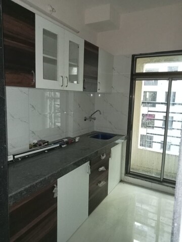 Kitchen in 1 BHK Apartment at Mandar Heights, Virar West – for Rent