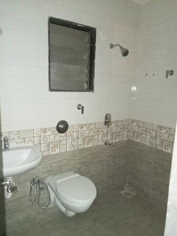 Bathroom in 2 BHK Apartment at Mandar Heights, Virar West – for Rent