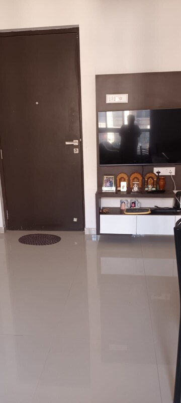 Living Room in 1 BHK Apartment at Raunak Heights, Ghodbunder Road – for Sale