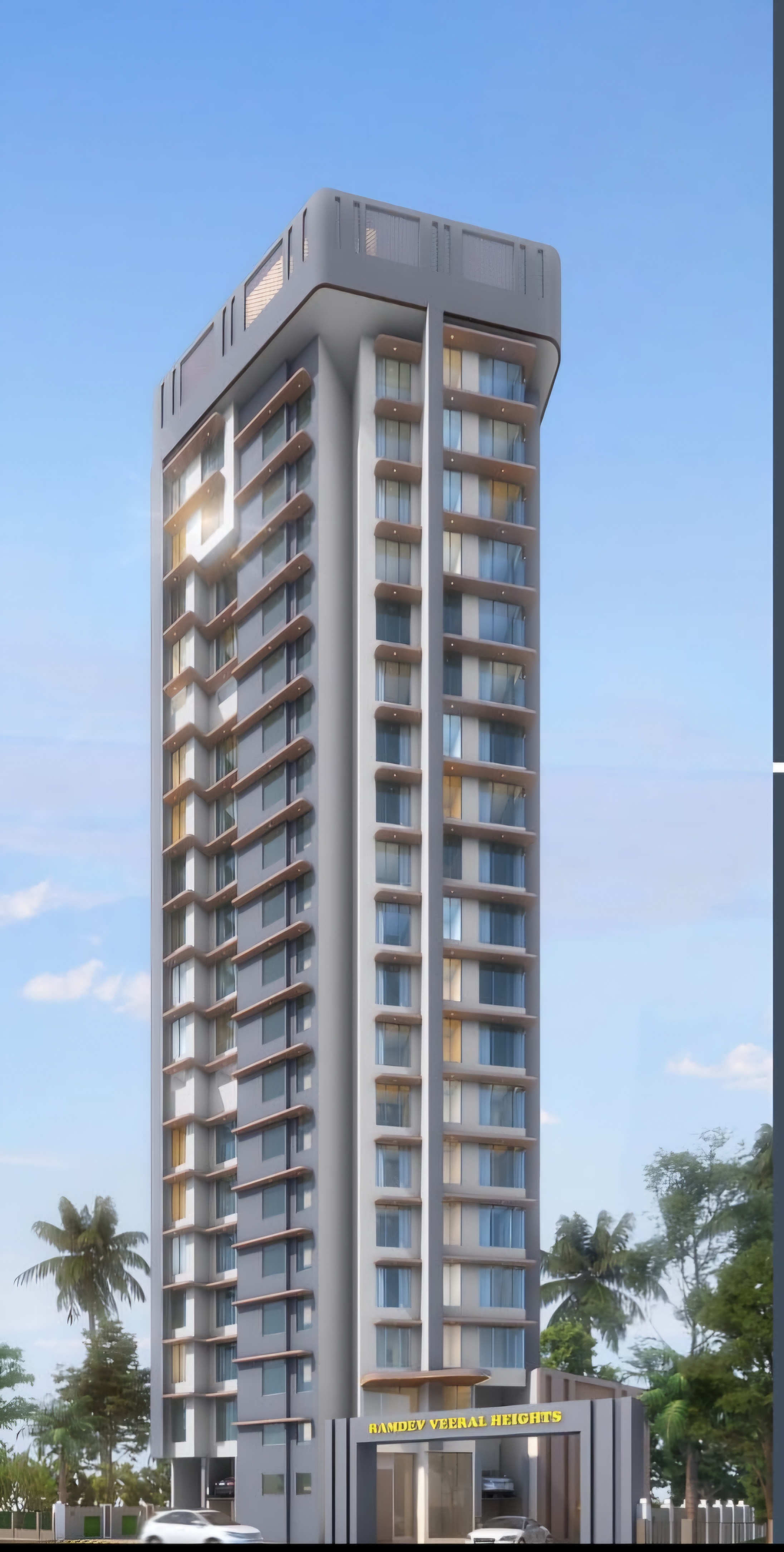 1 BHK Apartment For Sale in Ramdev Veeral Heights