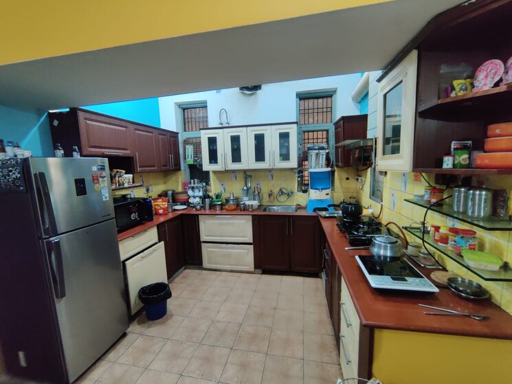 Kitchen, gomti nagar 3.5 Bedroom 2152 Sq.Ft. Independent House In Gomti Nagar Lucknow 7881062