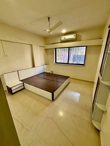 Living Room in 3 BHK Apartment at Menghputra Apartment, Juhu – for Rent