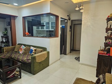 Living Room in 1 BHK Apartment at DV Shree Shashwat, Dahisar East – for Sale