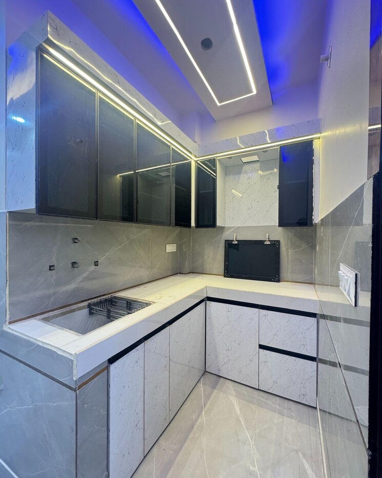 Kitchen, shastri nagar 2 Bedroom 450 Sq.Ft. Builder Floor In Shastri Nagar Delhi 7881315