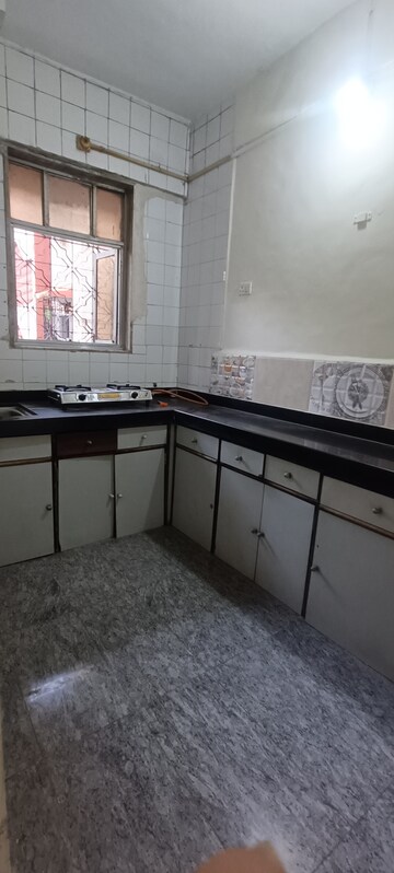 Kitchen in 1 BHK Apartment at Roy Mansion, Santacruz East – for Rent