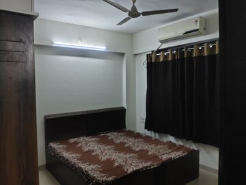 Bedroom in 2 BHK Apartment at Shree Anand Royal Castle, Thergaon – for Rent