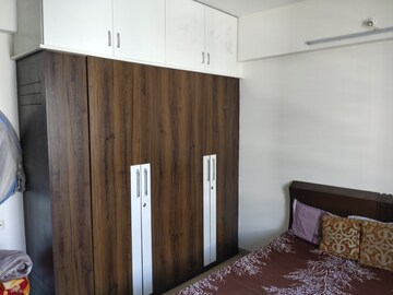 Bedroom in 2 BHK Apartment at Shree Anand Royal Castle, Thergaon – for Rent