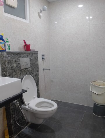 Bathroom in 3 BHK Apartment at Maxxus Elanza, International Airport Road – for Rent