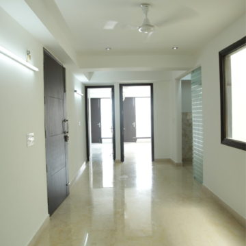 Building Lobby in 3 BHK Builder Floor at Greater Kailash – for Rent