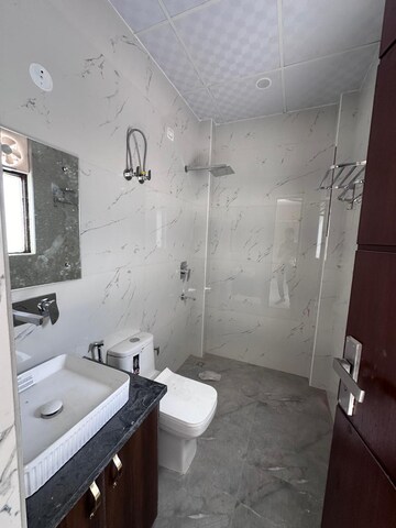 Bathroom in 2 BHK Villa at Sai Chaitanya CHS, Vikhroli East – for Rent