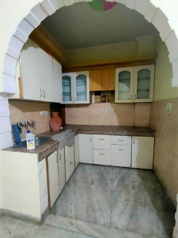 Kitchen in 2 BHK Builder Floor at Uttam Nagar – for Rent