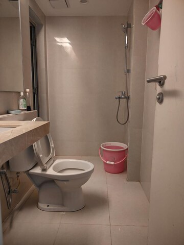 Bathroom in 2 BHK Apartment at Hiranandani Estate – for Rent