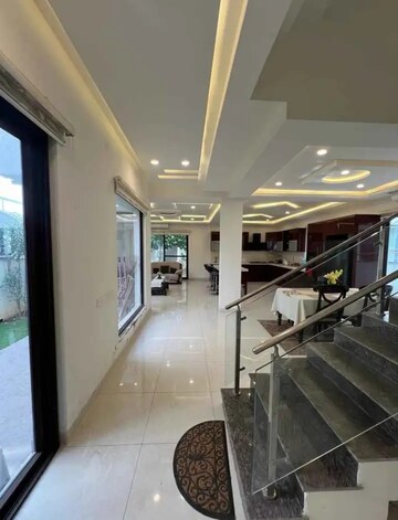 Staircase in 6 BHK Villa at Legend Chimes, Kokapet – for Rent