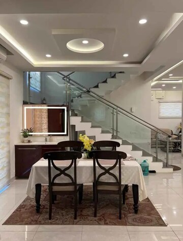 Living Room in 6 BHK Villa at Legend Chimes, Kokapet – for Rent