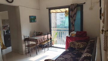 Living Room in 1 BHK Apartment at Vijay Nagari Annex, Waghbil – for Rent