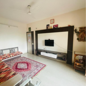 Living Room in 1 BHK Apartment at Om Yashodham, Ravet – for Rent