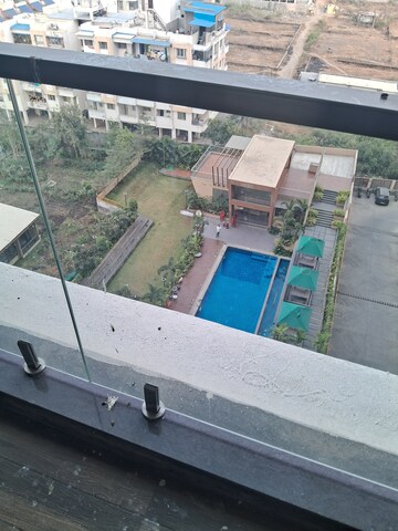 Balcony in 2 BHK Apartment at Rohan Silver Gracia, Ravet – for Rent