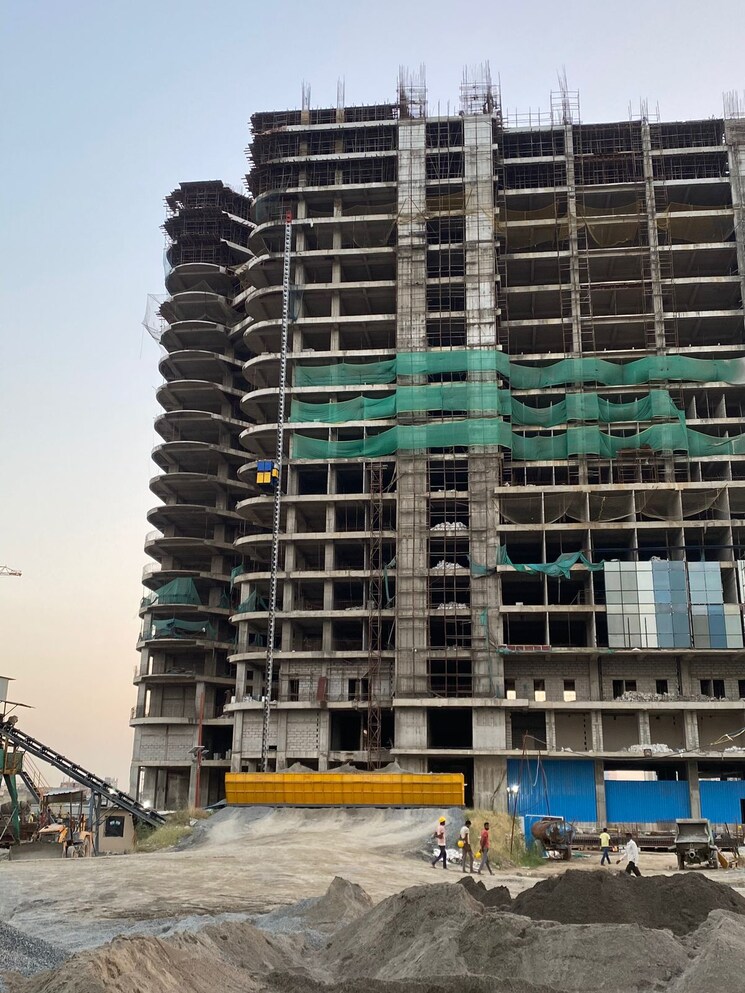 Exterior View, saniket-the-rising 3 Bedroom 960 Sq.Ft. Apartment In Kiwale Pune 7882518