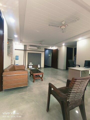 Living Room in 3 BHK Builder Floor at Chattarpur – for Sale