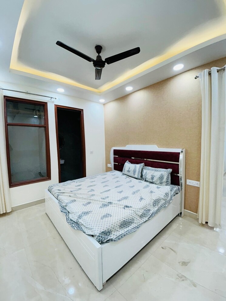 Master Bedroom, dwarka mor 4 Bedroom 1080 Sq.Ft. Builder Floor In Dwarka Mor Delhi 7882690
