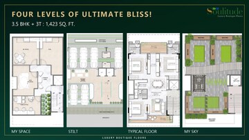 Master Plan in 3.5 BHK Builder Floor at M3M Soulitude, Sector 89 – for Sale