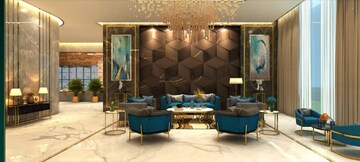 Living Room in 3.5 BHK Builder Floor at M3M Soulitude, Sector 89 – for Sale
