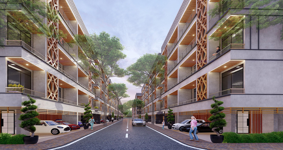 3 BHK Builder Floor For Sale in Anant Raj The Estate Floors