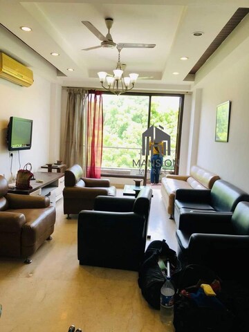 Living Room in 3 BHK Apartment at Raheja Atharva, Sector 109 – for Rent