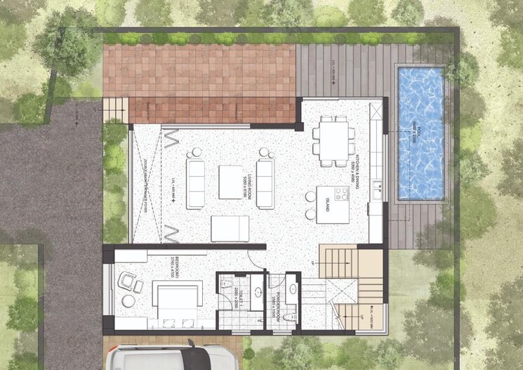 undefined, panjim 3 Bedroom 2800 Sq.Ft. Villa In Panjim Goa 7882748