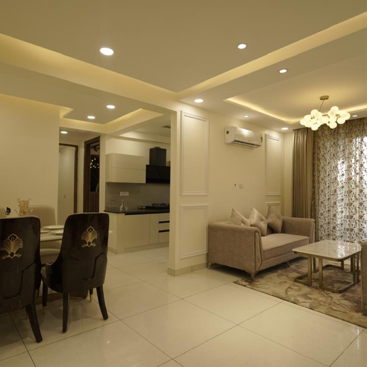 Living Room, the-suman-marvelous 3 Bedroom 1745 Sq.Ft. Apartment In Vip Road Zirakpur 7882718
