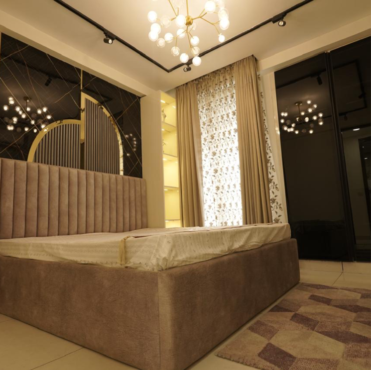 Master Bedroom, the-suman-marvelous 3 Bedroom 1745 Sq.Ft. Apartment In Vip Road Zirakpur 7882718