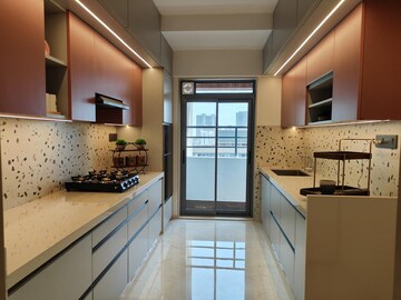 Kitchen in 3 BHK Apartment at Dharti CHS, Parel – for Sale