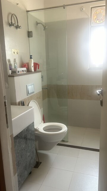 Bathroom in 2.5 BHK Apartment at M3M Marina, Sector 68 – for Rent