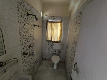 Bathroom in 3 BHK Apartment at Bengal Peerless Anupama, Vip Road – for Rent