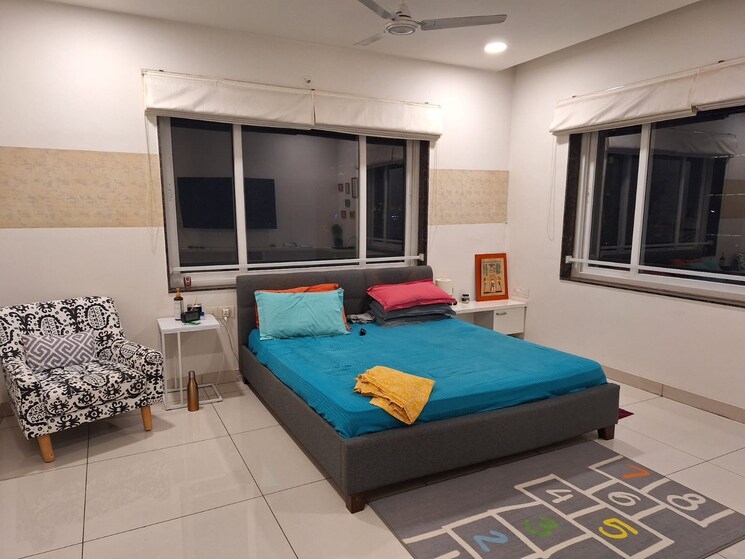 Bedroom, my-home-abhra 3 Bedroom 2595 Sq.Ft. Apartment In Madhapur Hyderabad 7883039