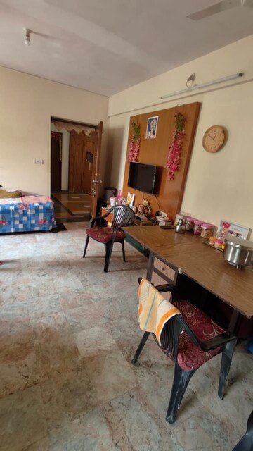Living Room in 1 BHK Apartment at Hiranandani Estate Brentford, Ghodbunder Road – for Rent