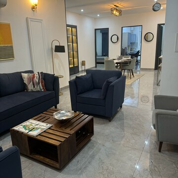 Living Room in 3 BHK Builder Floor at South Mullanpur – for Sale