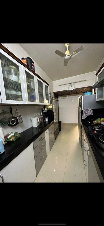 Kitchen in 1 BHK Apartment at Gold Silver Crest, Santacruz East – for Rent